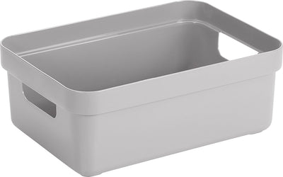 Sunware - boîte de rangement sigma home 9l gris - 35 x 24,6 x 12,2 cm