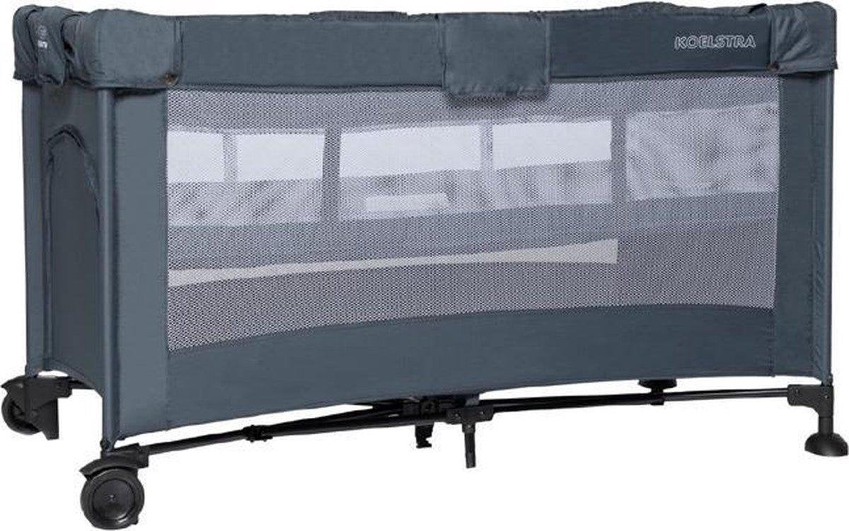 Lit de camping Koelstra Travel Sleeper - avec rehausseur - gris