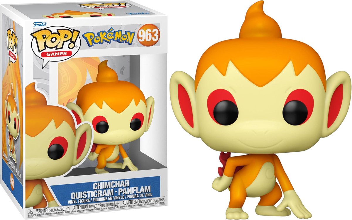 Funko-pop ! Pokémon – Chimchar #963