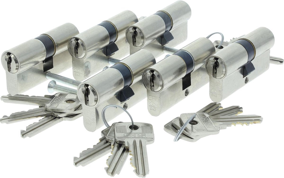Cylindre profilé Starx s'entrouvant skg2 60mm nickelé