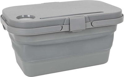 Bo-camp - conteneur pliable - avec plateau de table - 17 litres