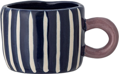 Bloomingville mug faïence bleu nini - 100ml