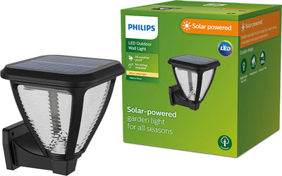 Philips LED Applique Solaire Philips Vapora - Noir