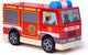 Bigjigs en bois d'empilement de pompiers