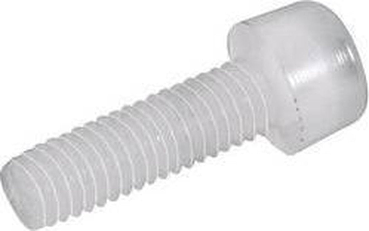 Toolcraft 830290 vis à cylindre m3 30 mm à six pans creux (Allen) DIN 912 plastique, polyamide 10 pièce(s)