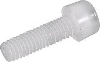 Toolcraft 830290 vis à cylindre m3 30 mm à six pans creux (Allen) DIN 912 plastique, polyamide 10 pièce(s)