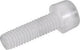 Toolcraft 830290 vis à cylindre m3 30 mm à six pans creux (Allen) DIN 912 plastique, polyamide 10 pièce(s)