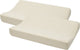 Housse de matelas à langer Meyco baby uni - paquet de 2 - tissu éponge - sable doux - 50x70cm