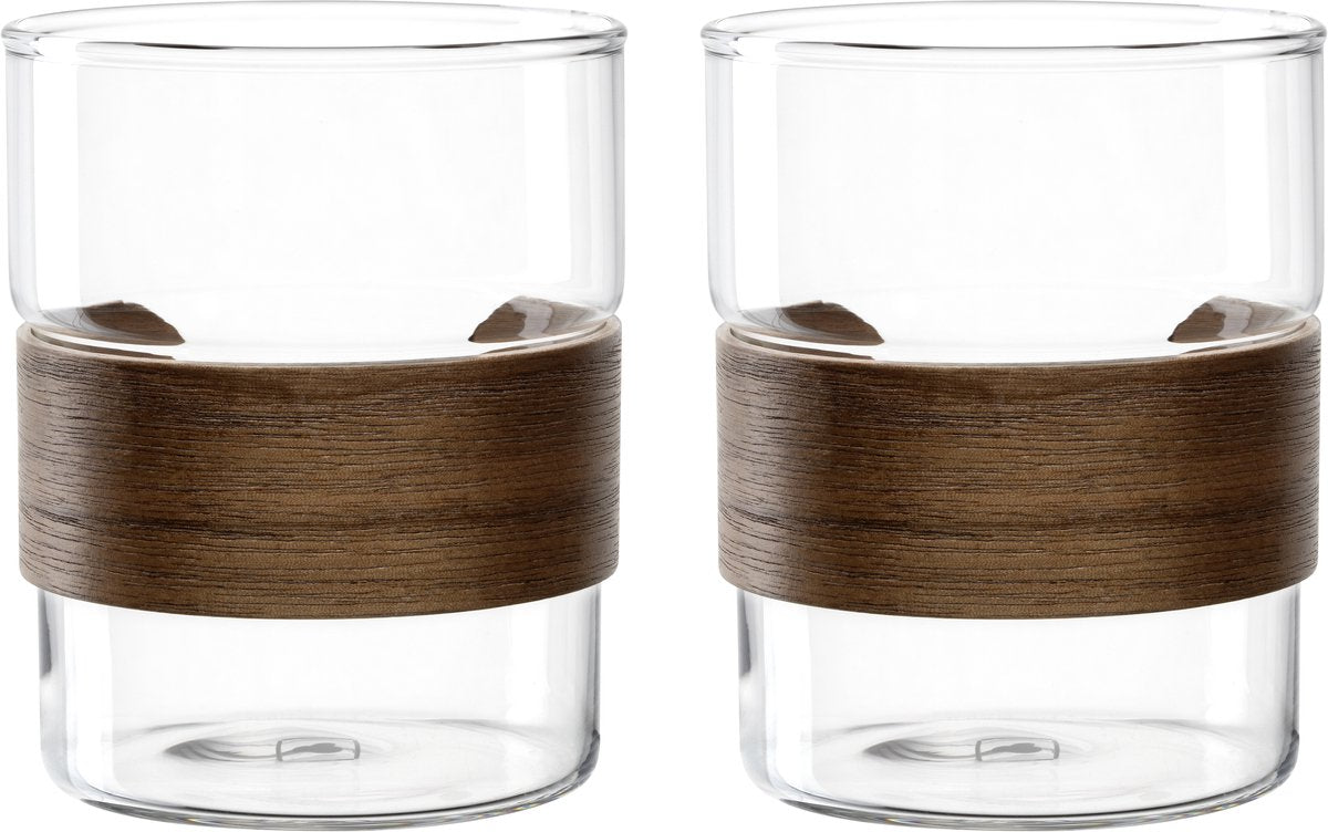 Verre à thé Leonardo novo legno 320ml - set 2