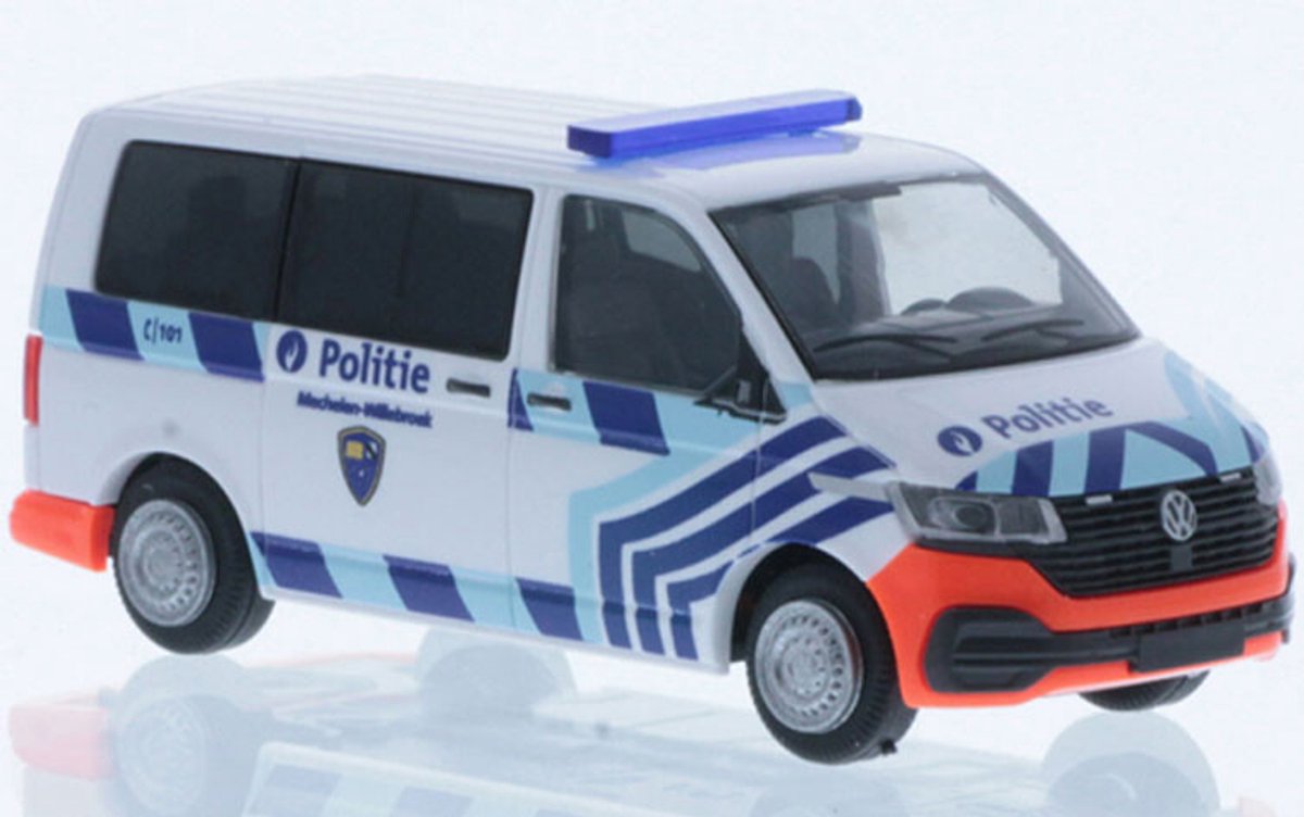 Rietze vw t6.1 police malines (b)