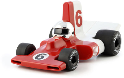 Playforever voiture de course verve velocita jean rouge