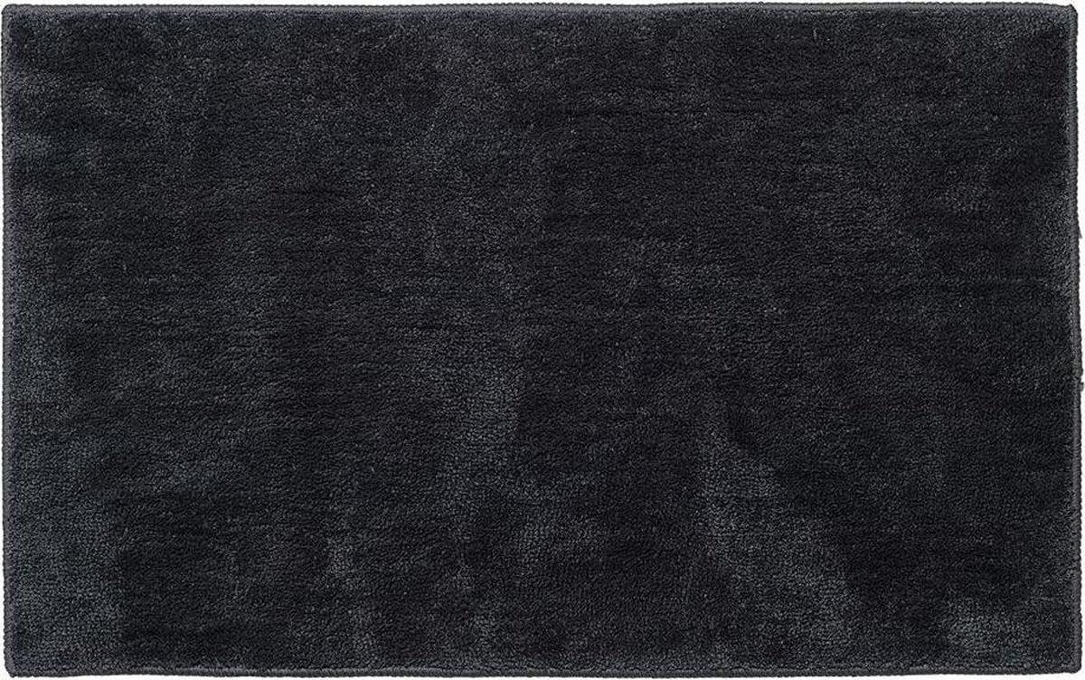 Sealskin - tapis de bain doux 50x80 cm - polyester - gris foncé