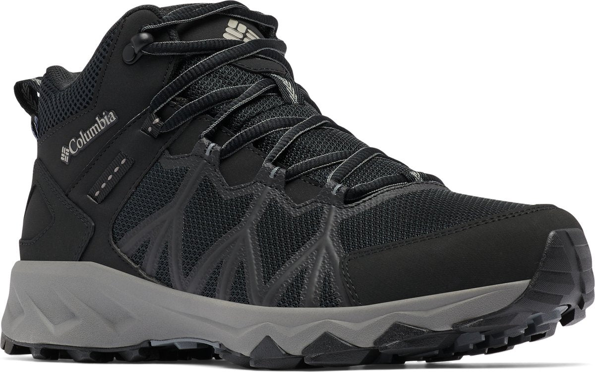Chaussures de randonnée Columbia Peakfreak II Mid Outdry pour hommes - noir, titane ii