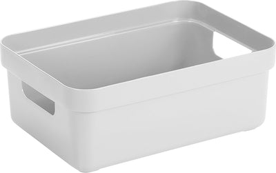 Sunware - boîte de rangement sigma home 9l blanc - 35 x 24,6 x 12,2 cm