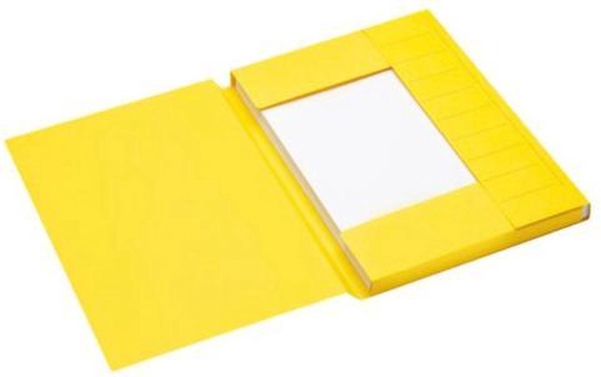 Jalema secolor classeur a4 - paquet de 25 pièces - jaune