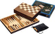 Champ de cassette de backgammon d'échecs Philos 40 mm, hauteur du roi 76 mm