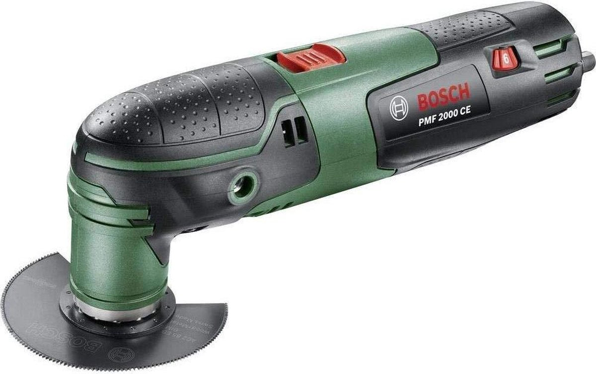 Outil multifonction Bosch pmf 2000 - incl. accessoires 10 pièces 220 w