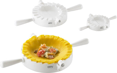 Ensemble de presse à pâte Gefu pasta perfetta - 3 pièces - pour pâte à pâtes fourrée aux raviolis