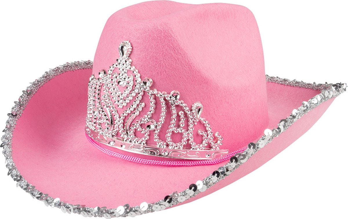 Boland chapeau lueur rose