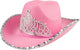 Boland chapeau lueur rose