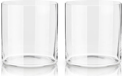 Verre à whisky Viski raye - cristal - 443ml - 2 pièces