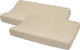 Housse de matelas à langer Meyco baby uni - lot de 2 - tissu éponge - sable - 50x70cm