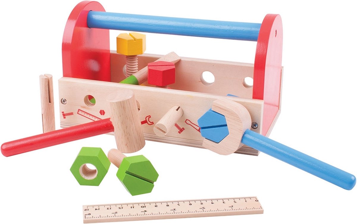Bigjigs ma boîte à outils en bois -