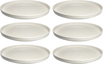 Assiette Leonardo Roma 22cm crème - set 6