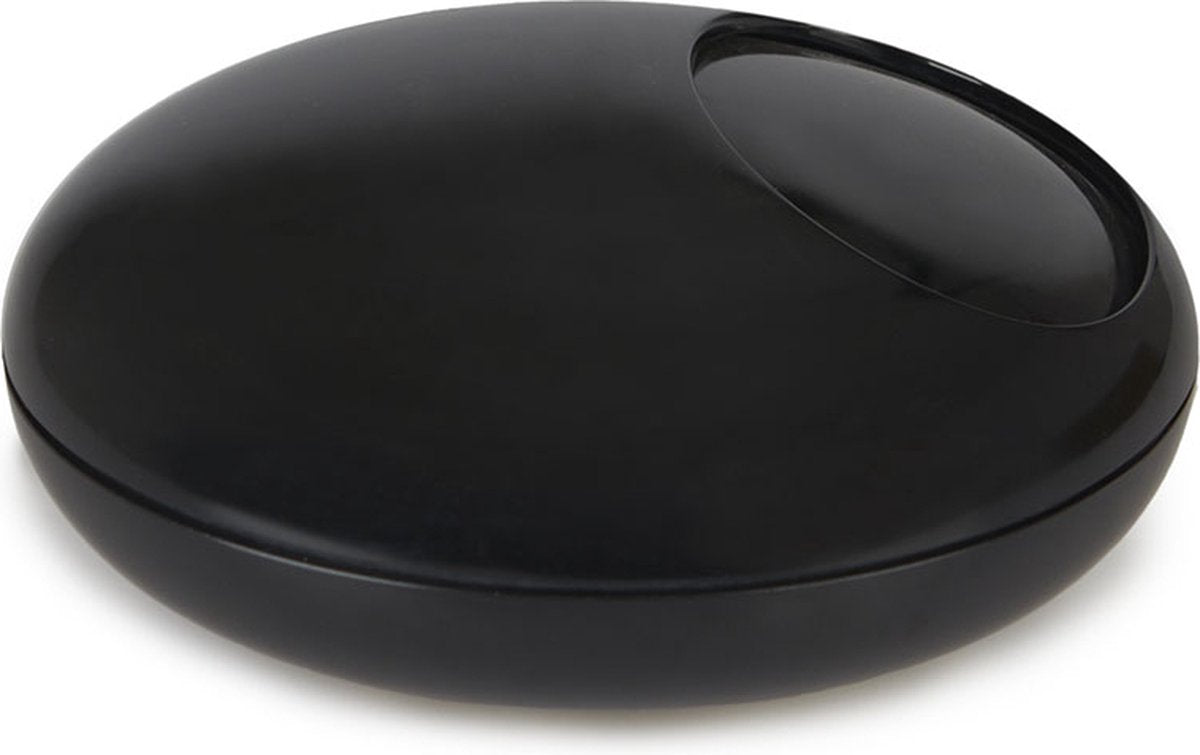 Balvi cendrier galet 13,9 x 5,5 cm mélamine noir