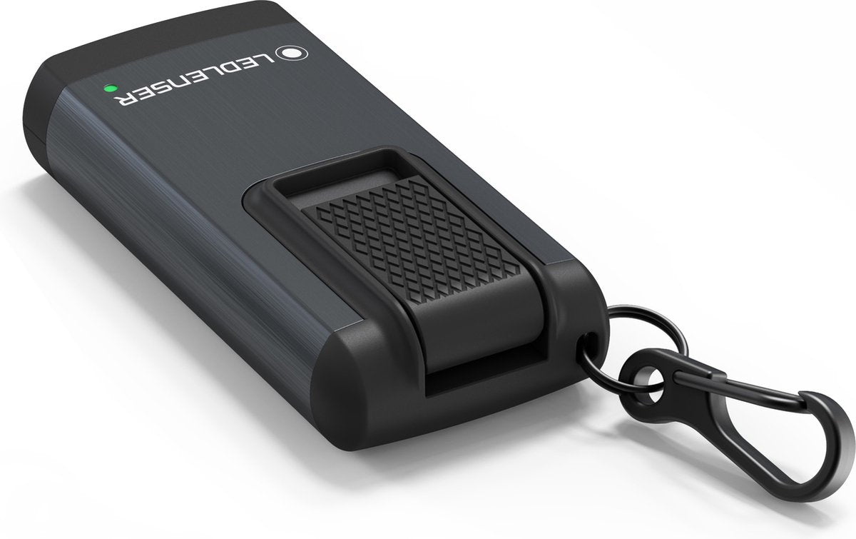 Ledlenser k6r gris - porte-clés - rechargeable - 400 lumens