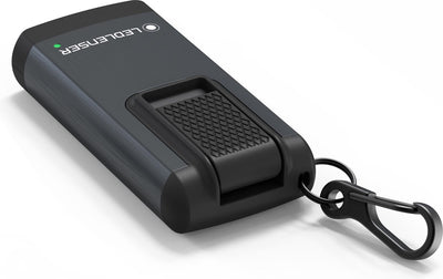 Ledlenser k6r gris - porte-clés - rechargeable - 400 lumens