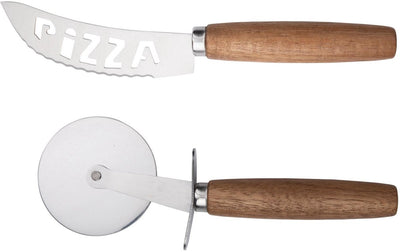 Ensemble de couteaux à pizza Alpina 2 pièces