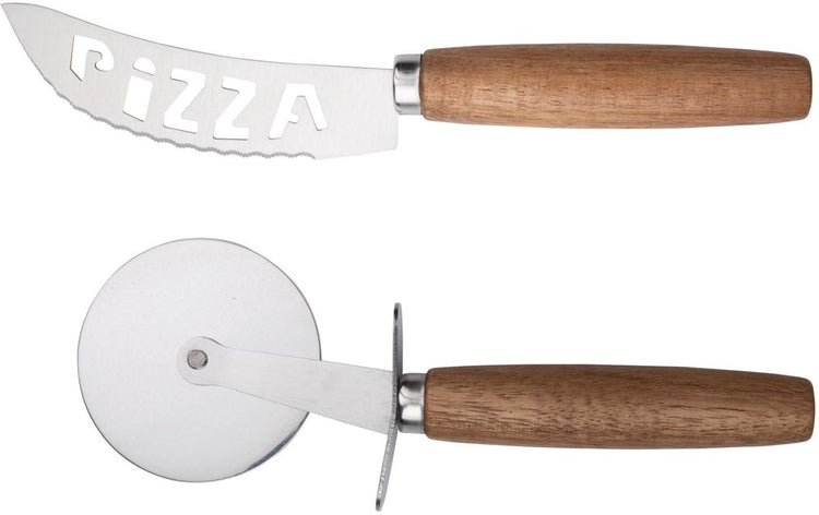 Ensemble de couteaux à pizza Alpina 2 pièces