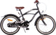 Volare Black Cruiser Children's Bike - Boys - 18 pouces - noir - 95% assemblé