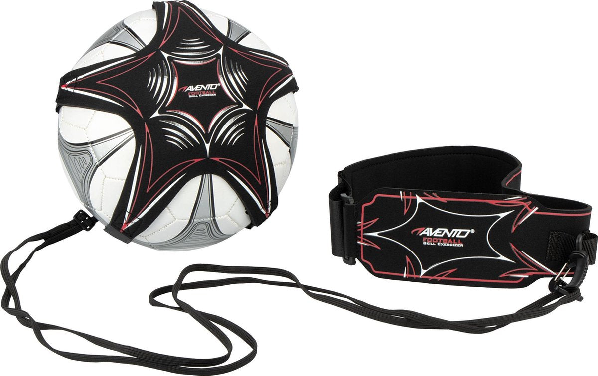 Avento Football Skills Trainer Black and Red