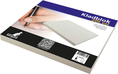 Bloc-notes Kangaro - 23 x 19,8 cm - 200 feuilles - avec feuille de couverture - k-56000