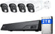 Système de caméra de sécurité Reolink 4k uhd - poe - nvr 8 canaux avec enregistrement 24h/24 et 7j/7 - détection intelligente - audio bidirectionnel - nvs8-8mb4