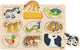 Goki Wooden Animal Nick Puzzle, 9e.