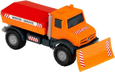 Klein Toys - Mercedes-Benz - Service d'hiver Unimog - Pour l'intérieur et l'extérieur - Échelle 1:24