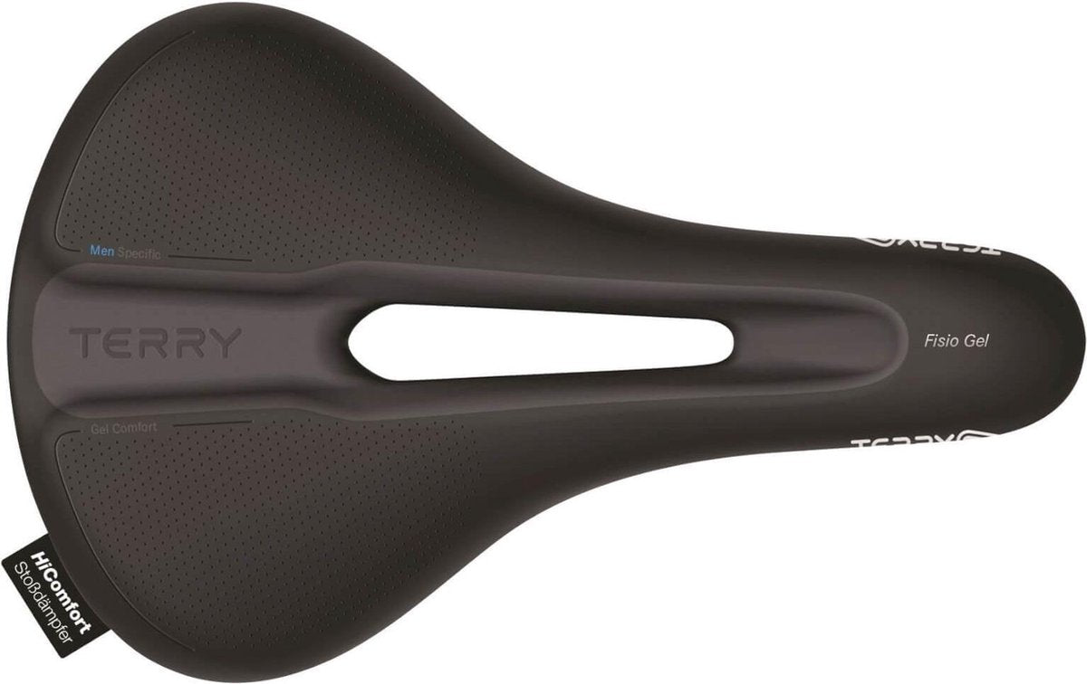 Selle Terry Fisio Flex gel homme noir