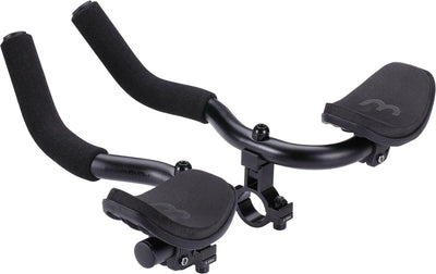 Bbb cycling aerobar vélo de course - guidon inclinable en aluminium - aérobar réglable avec accoudoir - guidon contre la montre - guidon de triathlon - compatible avec guidon de vélo 22,2, 25,4 ou 31,8 mm - aerocomfort bhb-59
