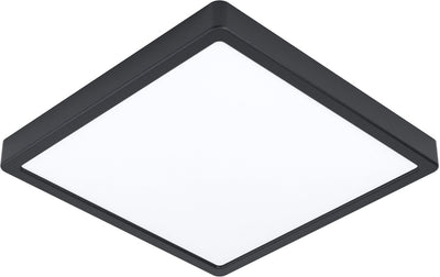 Plafonnier Eglo fueva 5 - LED - 28,5 cm - noir - salle de bain