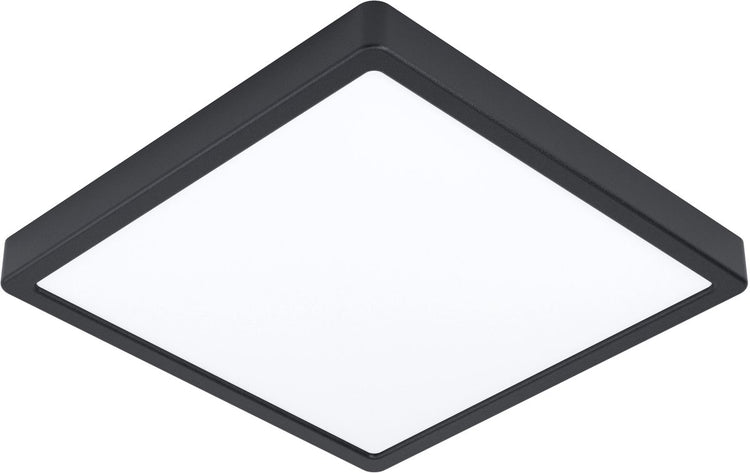 Plafonnier Eglo fueva 5 - LED - 28,5 cm - noir - salle de bain