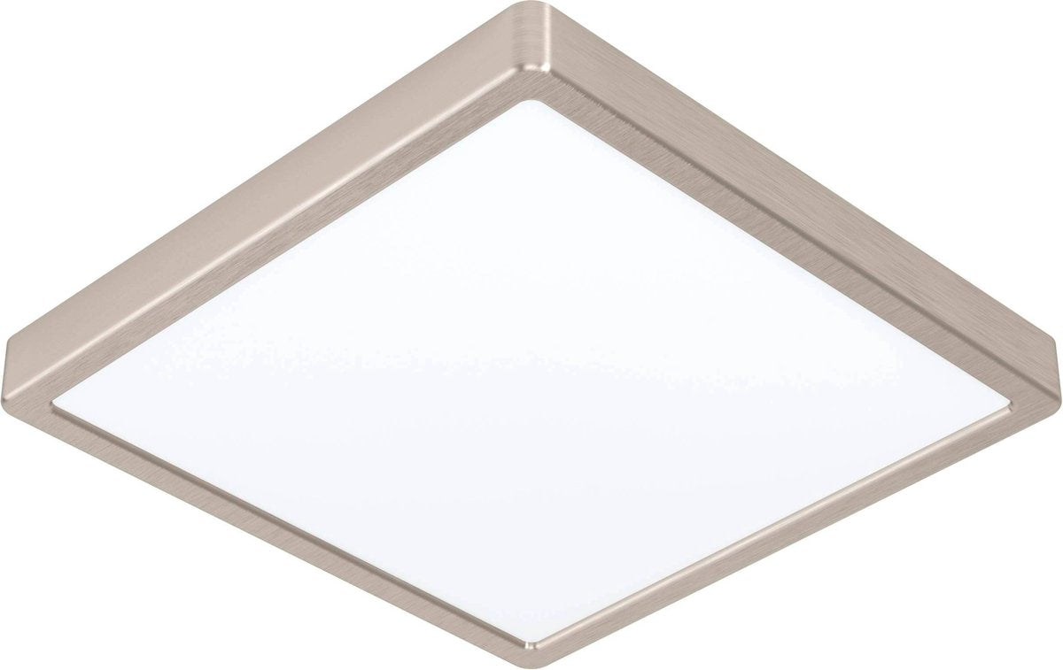 Lampe en saillie Eglo fueva 5 - LED - 28,5 cm - gris - dimmable