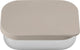 Aya ida aya ida - boîte à lunch - boîte de rangement - à emporter - pain - déjeuner - salade - acier inoxydable - couvercle en silicone - 900 ml - beige crème