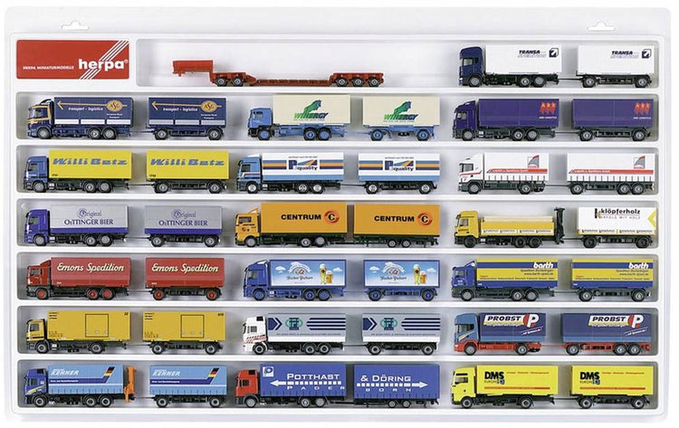 Herpa 029346 h0 vitrine plastique 700 mm x 450 mm x 35 mm