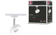 Paulmann urail rail spot cercle 250lm 5,3w 2700k 230v blanc