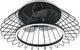 Rl vis ta lumière réalité karlsborg - ventilateur - noir mat - incl. 1x CMS 30w