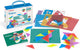 Jouet transparent Miniland lightpad - tangram
