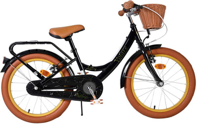 Vélo pour enfants Volare Ashley - filles - 18 pouces - noir - deux freins à main
